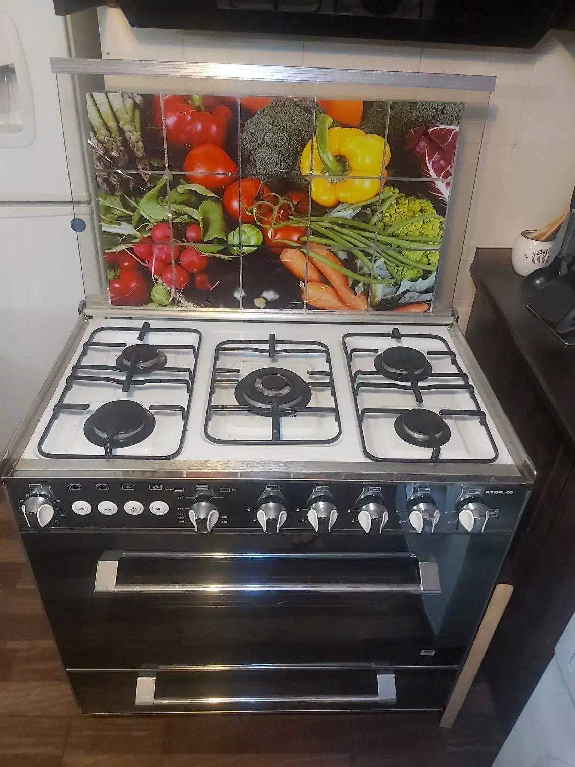 فر گاز آرتور سیلور در حد آک|اجاق گاز و لوازم برقی پخت‌وپز|فولادشهر, مسکن مهر فولادشهر|دیوار