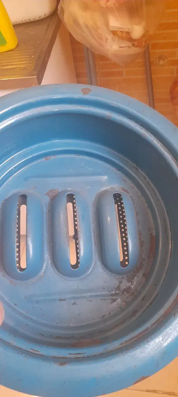 چراغ سه فیتیله آنتیک هلندی|بخاری، هیتر، شومینه|تهران, علم و صنعت|دیوار