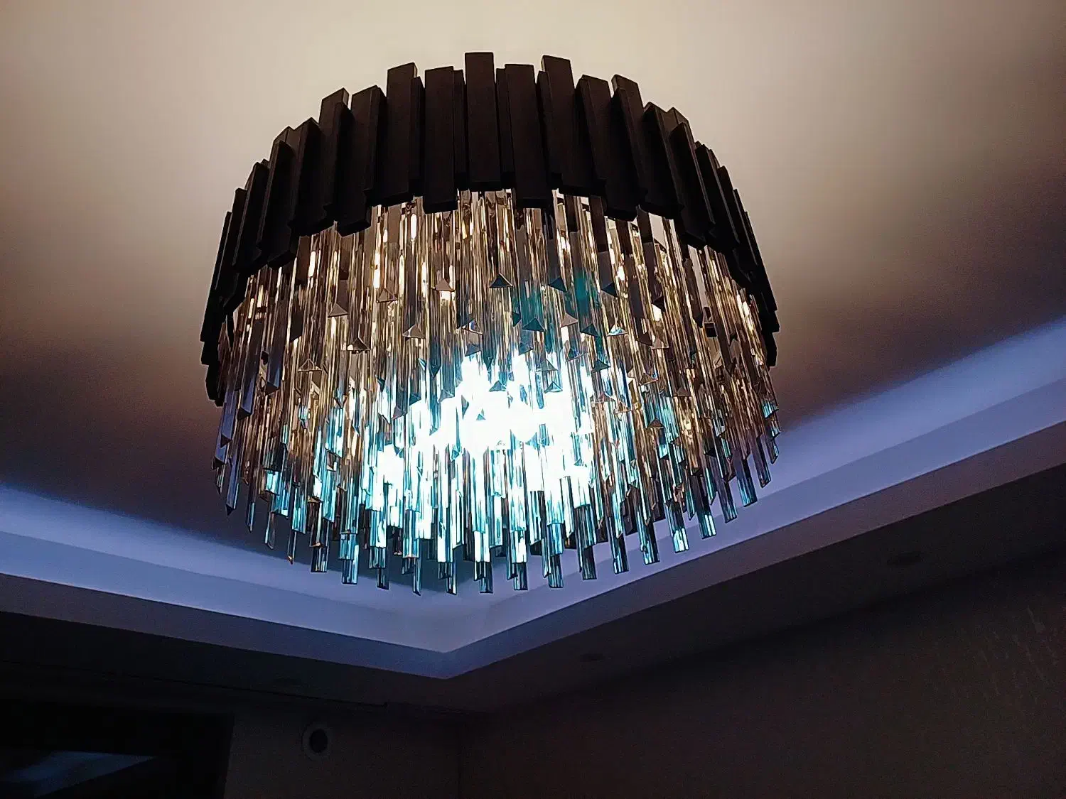 لوستر کریستالی|لوستر و چراغ آویز|تهران, شهرک خرازی|دیوار