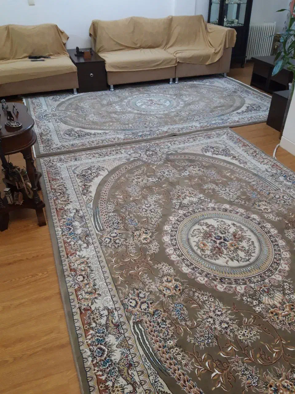 یک جفت فرش ۶ متری|فرش|قزوین, |دیوار