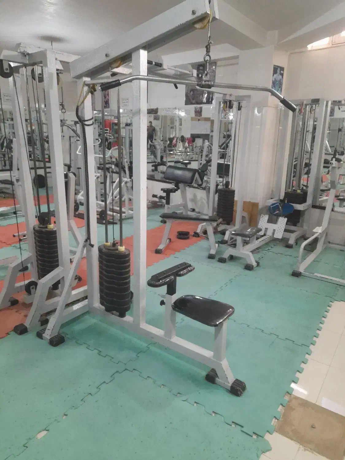 دستگاه بدنسازی|تجهیزات ورزشی|باسمنج, |دیوار