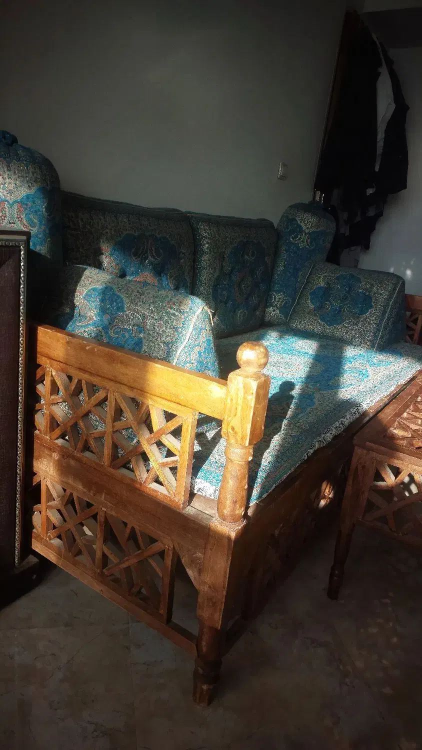 تخت سنتی  سالم|تخت و سرویس خواب|رودهن, |دیوار