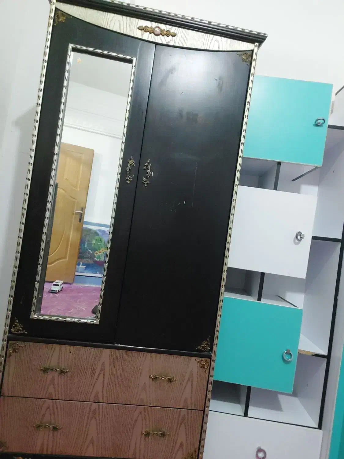 کمد لباس سالم|جاکفشی، کمد، دراور|اسفرورین, |دیوار