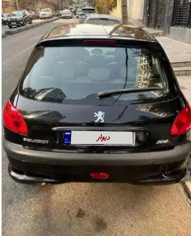 206 تیپ پنج tu5 تک برگ کم کار 94|خودرو سواری و وانت|رشت, جانبازان|دیوار