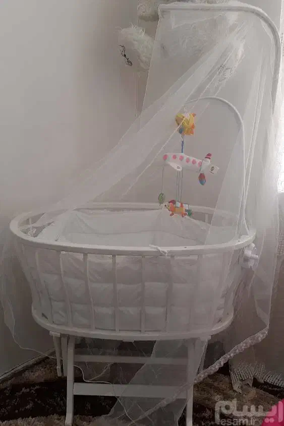گهواره مدل ترک|تخت و صندلی بچه|شیراز, فرهنگیان|دیوار