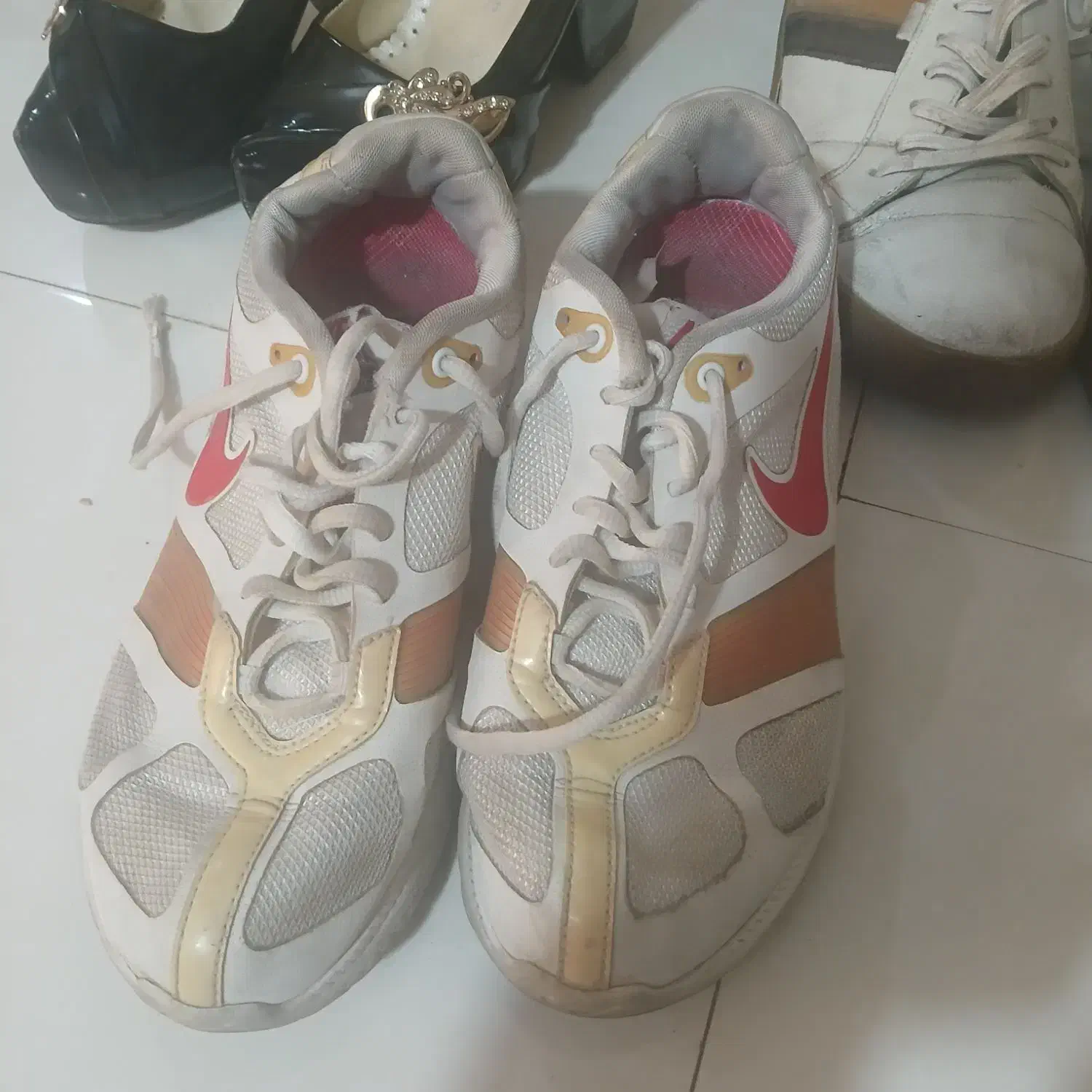 کفش زنانه ومردانه|کیف، کفش، کمربند|پرند, فاز ۱|دیوار