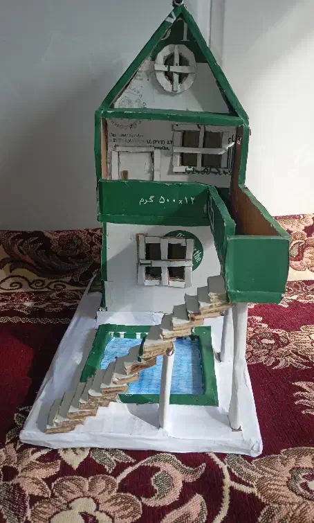 ماکت خانه دوبلکس|مجسمه، تندیس، ماکت|رباط‌کریم, شترخوار|دیوار