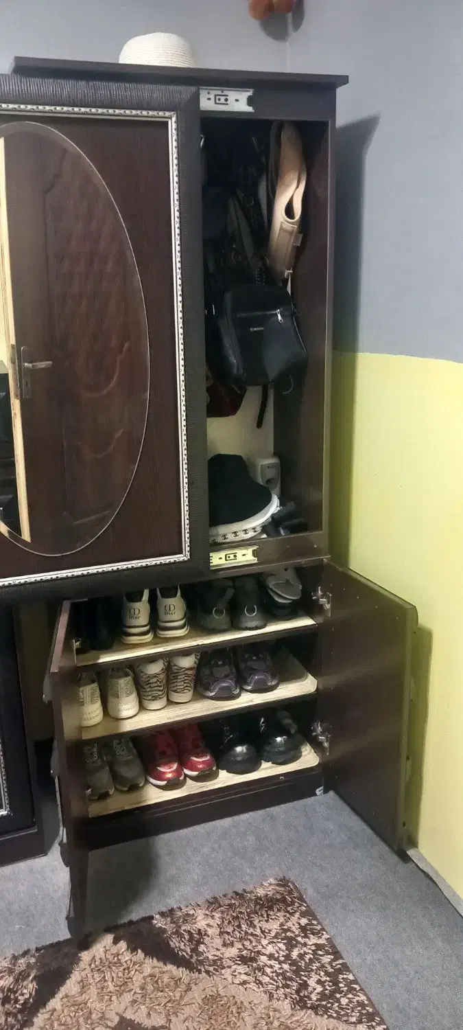 جاکفشی جادار|جاکفشی، کمد، دراور|ماکو, |دیوار