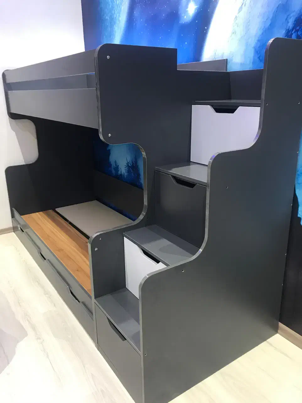 تختواب دو طبقه بزرگسال|تخت و سرویس خواب|تبریز, |دیوار