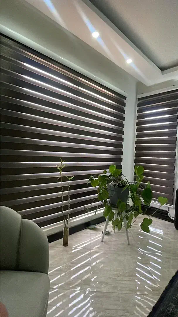 تپلیدی پرده زبرا ، شید ، دومکانیزم|پرده، رانر، رومیزی|مشهد, هفت تیر (آب و برق)|دیوار