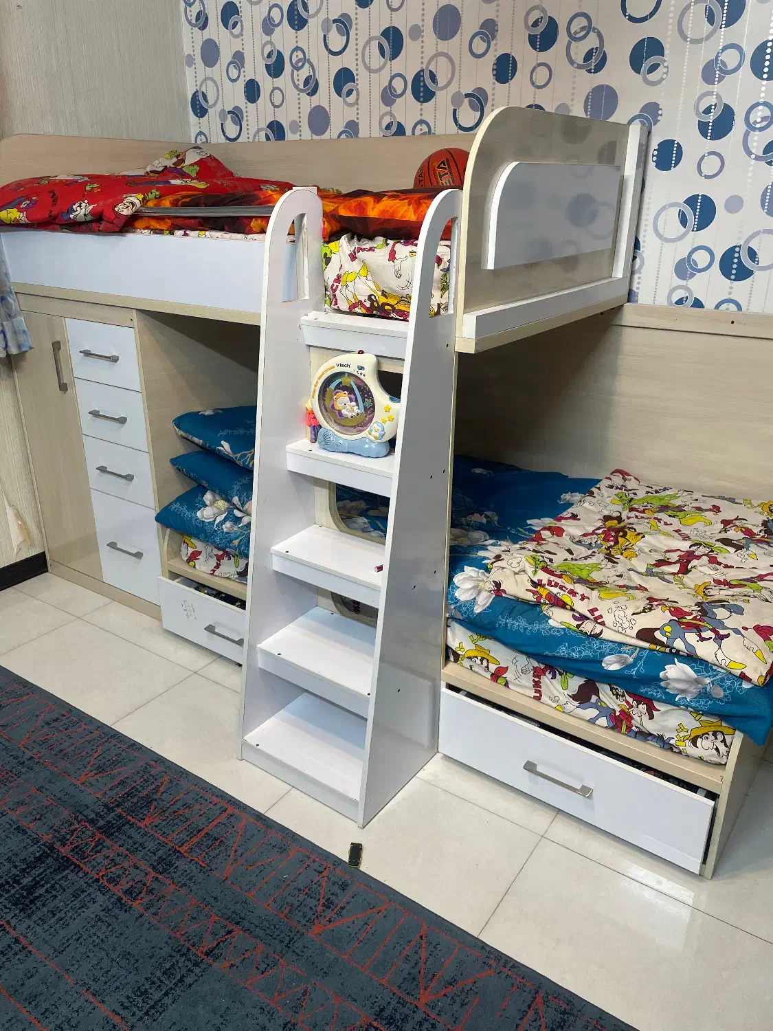 تخت خواب دو طبقه ا|تخت و سرویس خواب|یزد, |دیوار