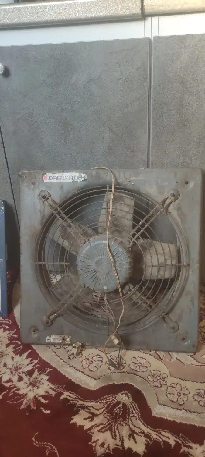 فن دمنده سالم|پنکه و تصفیه‌کنندهٔ هوا|دزفول, |دیوار