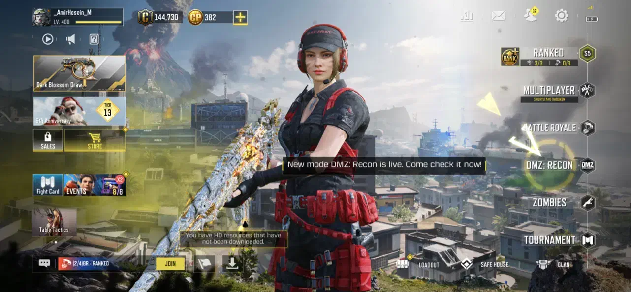 اکانت کالاف دیدوتی|کنسول، بازی ویدئویی و آنلاین|محمودآباد, |دیوار