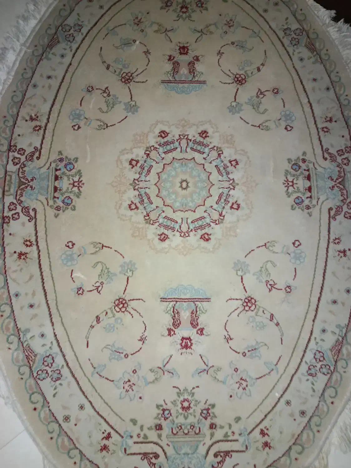 فرش  بیضی مانند گوشت دار درحد نو|فرش|تهران, صادقیه|دیوار