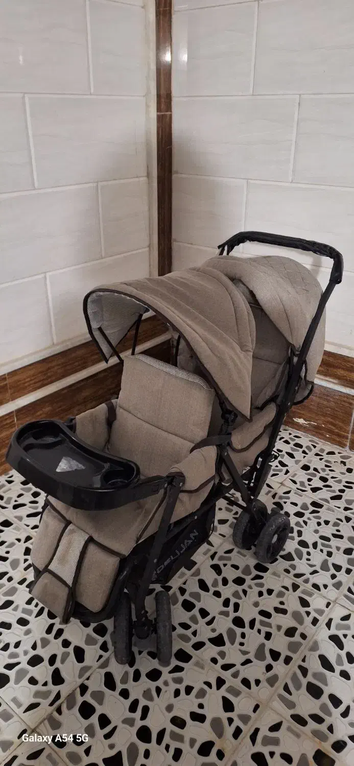 کالسکه دوقلو|کالسکه و لوازم جانبی|بندر کنگان, |دیوار