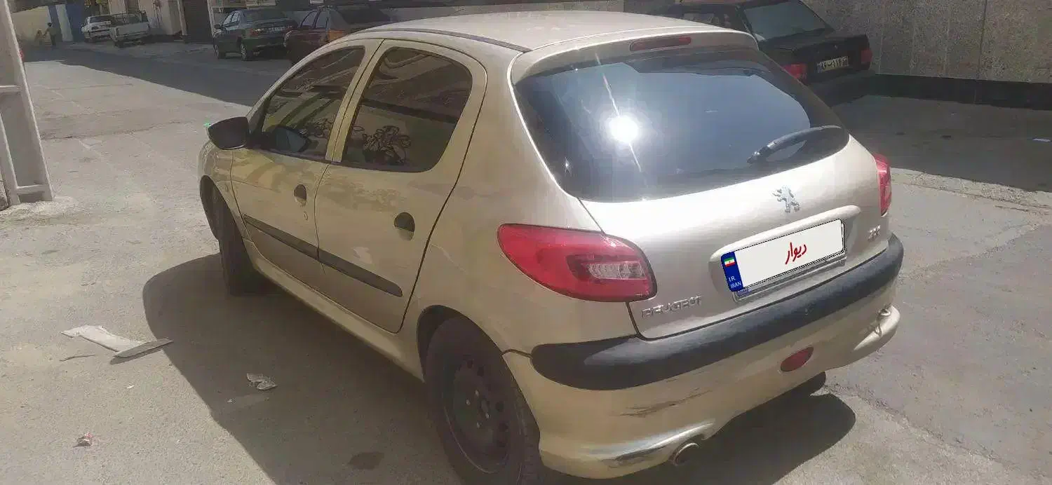 ۲۰۶مدل۸۸|خودرو سواری و وانت|زاهدان, |دیوار