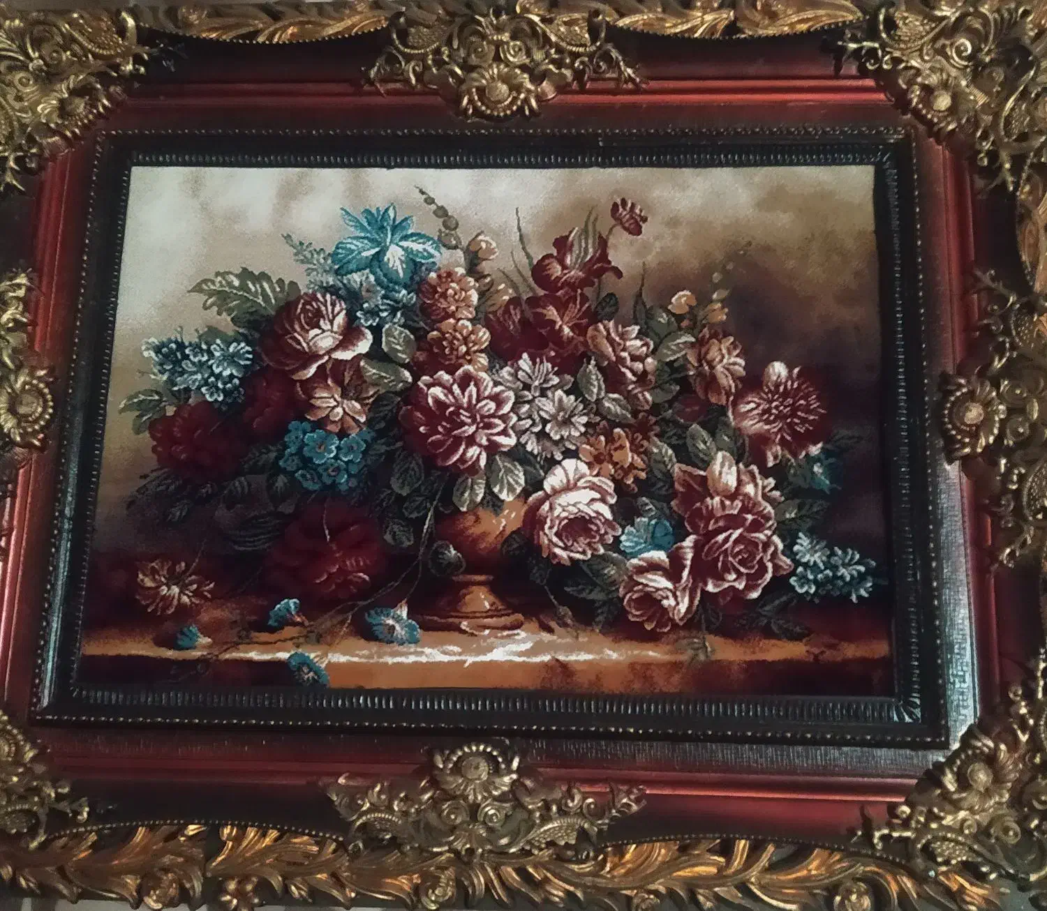 تابلو فرش شیک وسالم در حد نو|تابلو فرش|قزوین, |دیوار