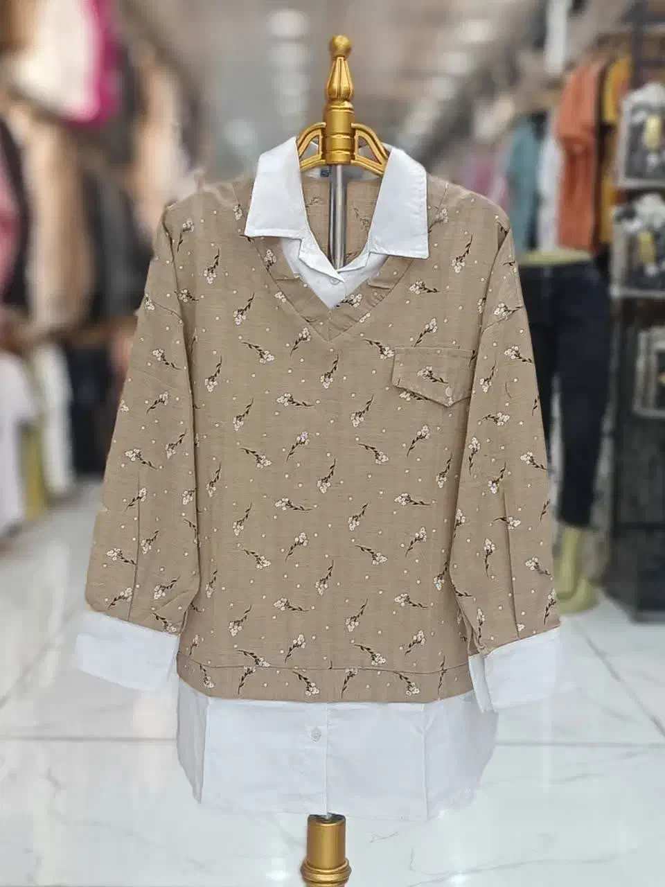 شومیز مانتویی زنانه با بهترین کیفیت و قیمت|لباس|خرمآباد, |دیوار