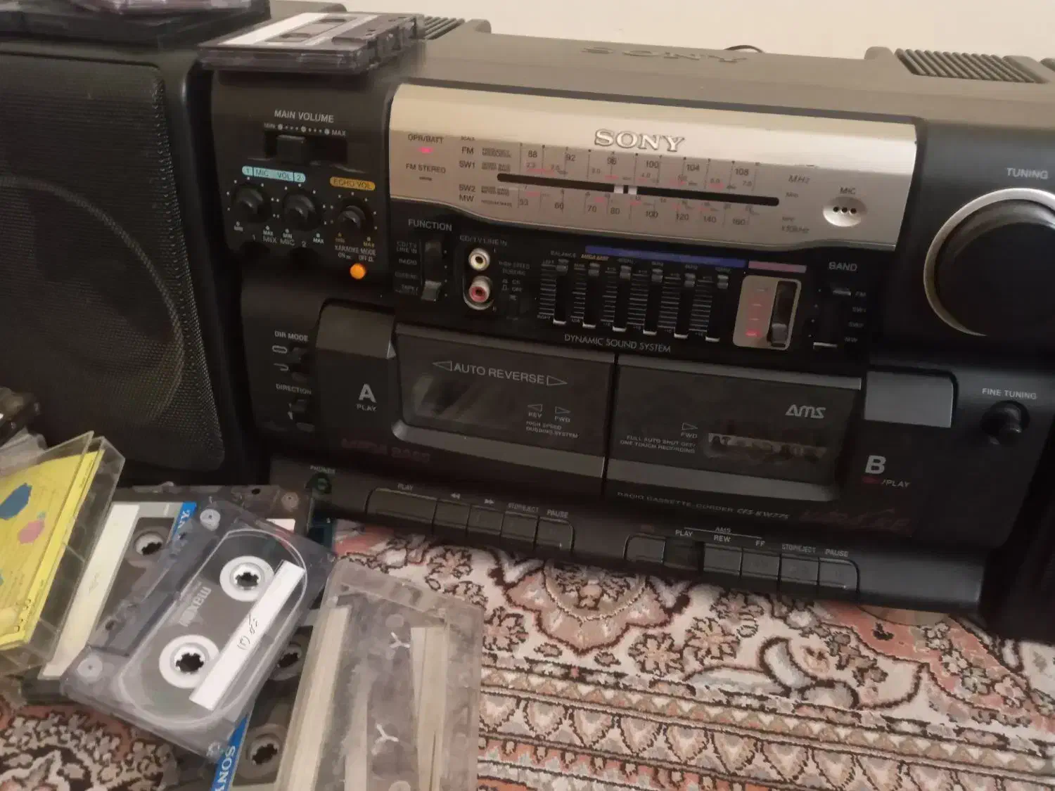 رادیو ضبط همراه با نوار کاست|سیستم صوتی خانگی|کرمانشاه, |دیوار