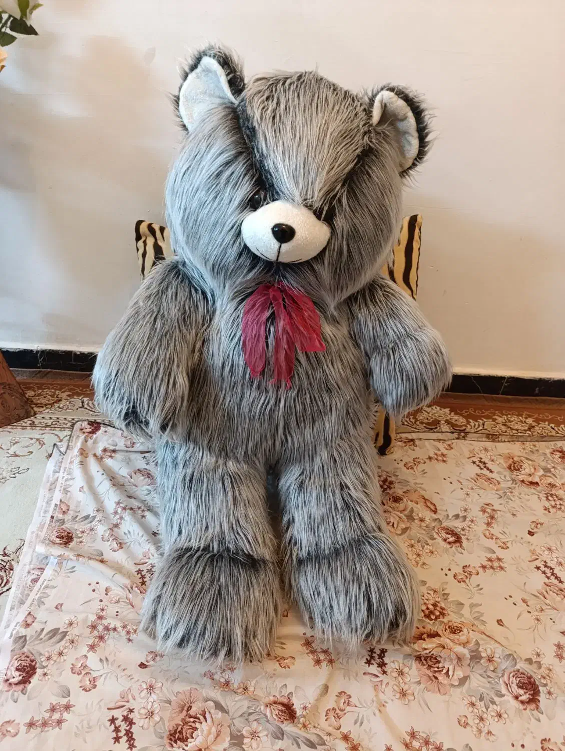 خرس پشمالو|اسباب‌بازی بچه|آران و بیدگل, |دیوار