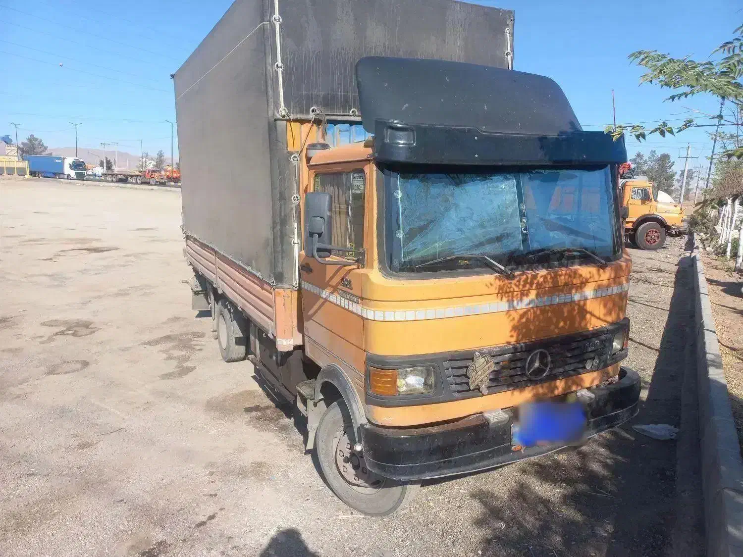 باسلام،خاور۶۰۸شاسی مشکی مدل۷۷،ال پی۳۶|خودرو سنگین|ساوه, |دیوار