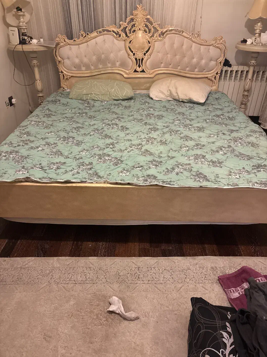 تخت خواب دو نفره ۱۸۰|تخت و سرویس خواب|تهران, امانیه|دیوار