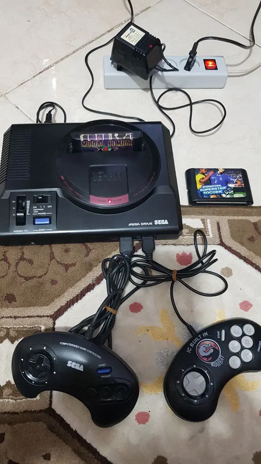 سگا ژاپنی بزرگ ۱۶ بیت نوستالژی قدیمی میکرو نینتندو|کنسول، بازی ویدئویی و آنلاین|شاهین‌شهر, مخابرات (شهید بهشتی)|دیوار