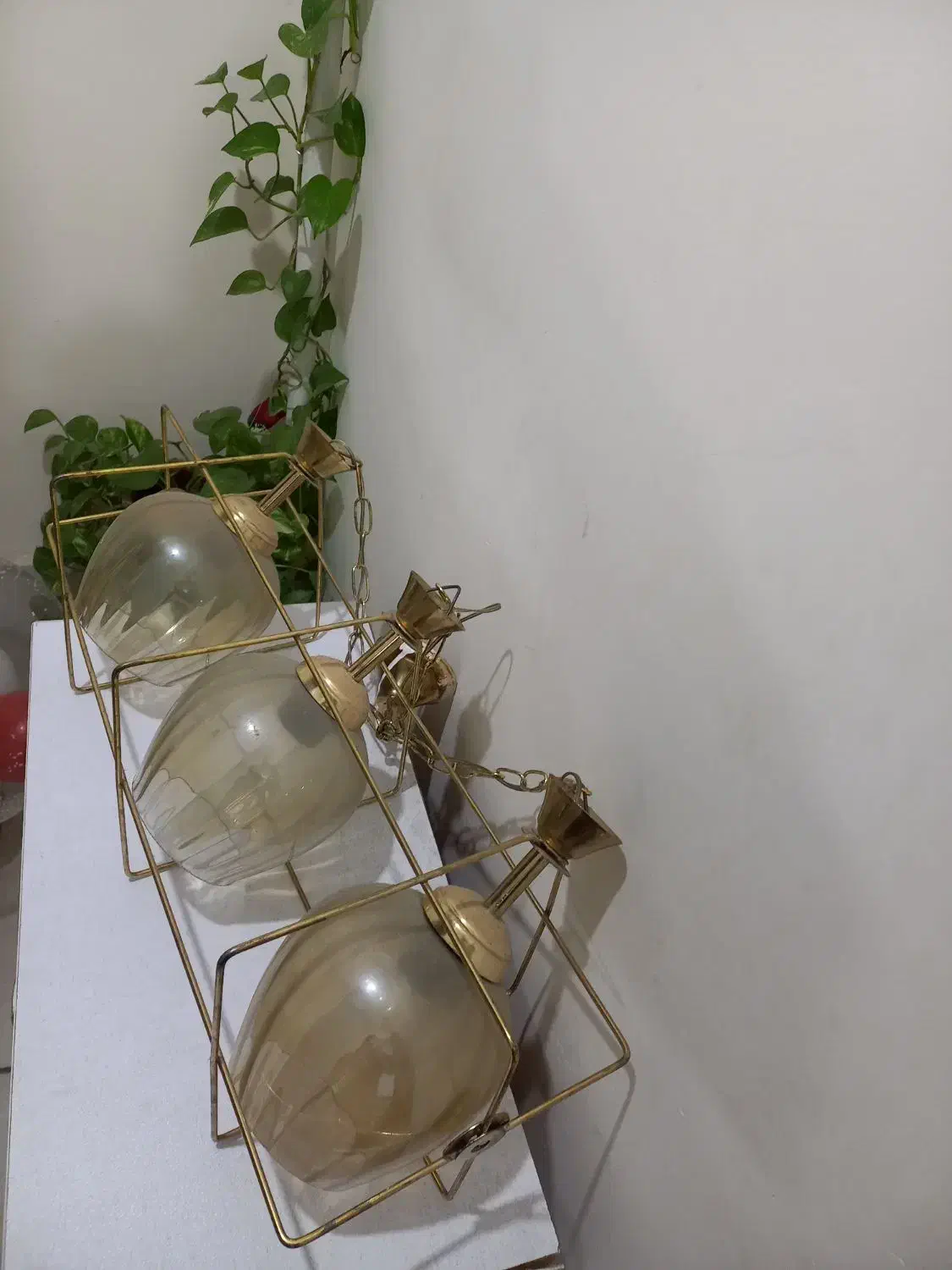 لوستر سالم استفاده شده ولی تمیز وسالم|لوستر و چراغ آویز|فردیس, شهرک شهید حسینی|دیوار