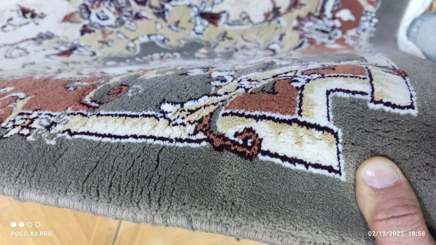 دو عدد ۹ متری ۵۰۰ شانه گردویی سالم تمیز|فرش|اندیشه, اندیشه فاز ۱|دیوار