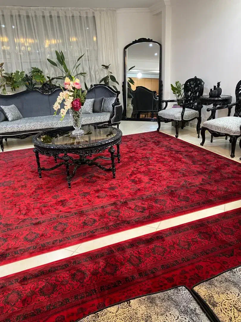 فرش  اقساط حتی با تعویض کهنه بانو|فرش|نیشابور, میدان حافظ|دیوار