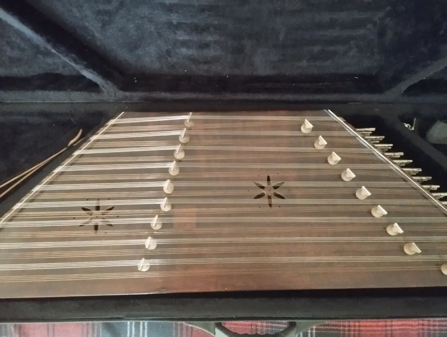 سنتور همراه با کیف|سازهای سنتی|اردبیل, |دیوار