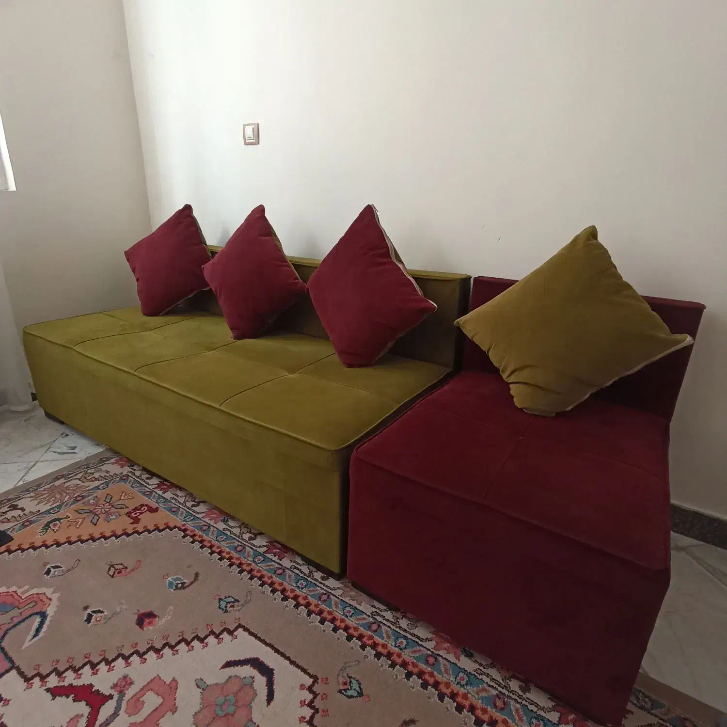 مبل 9 نفره|مبلمان خانگی و میز عسلی|تهران, قاسمآباد|دیوار