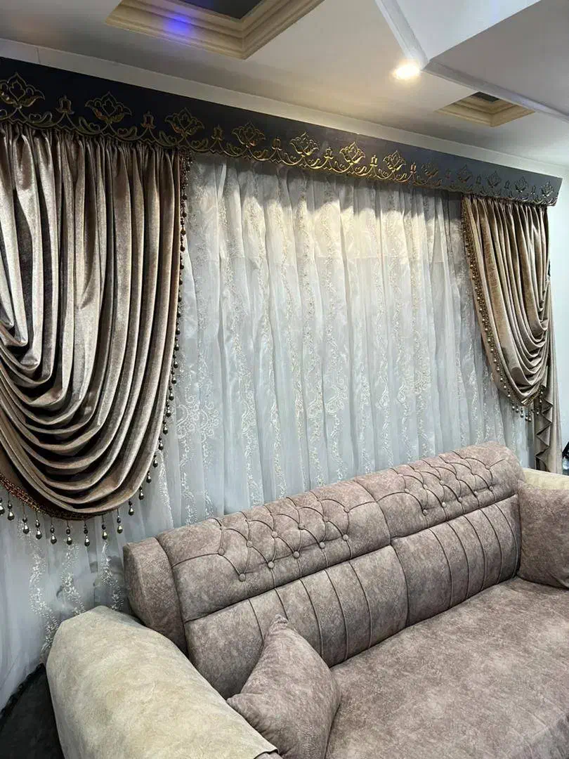 پرده حال و اتاق خواب|پرده، رانر، رومیزی|چالوس, |دیوار