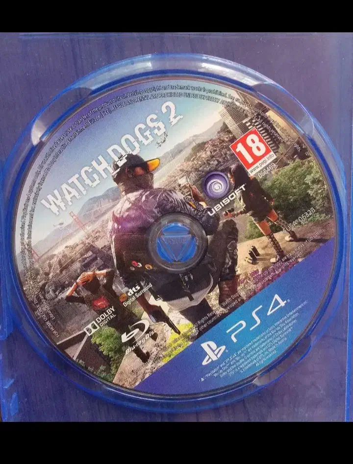 PS4 دیسک بازی WATCHDOGS 2|کنسول، بازی ویدئویی و آنلاین|بندر انزلی, استادیوم|دیوار