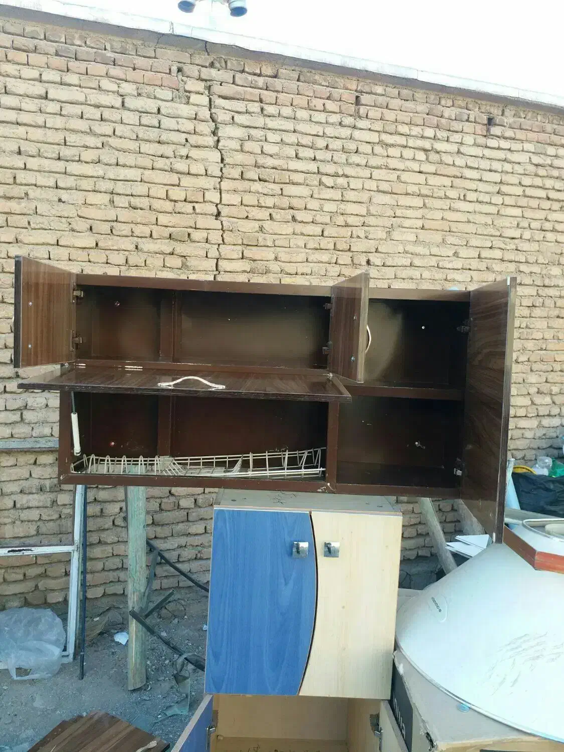 کابینت اب چکان|آب‌چکان و نظم‌دهنده ظروف|سقز, |دیوار