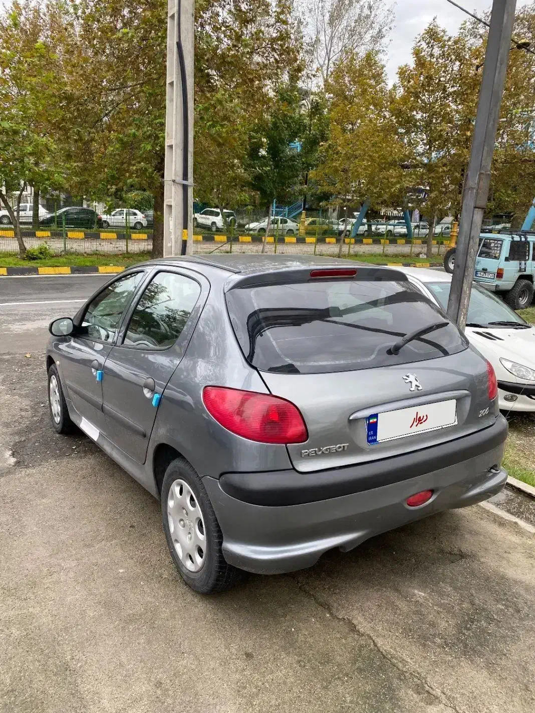 ۲۰۶ تیپ ۵ درجه یک|خودرو سواری و وانت|چالوس, |دیوار