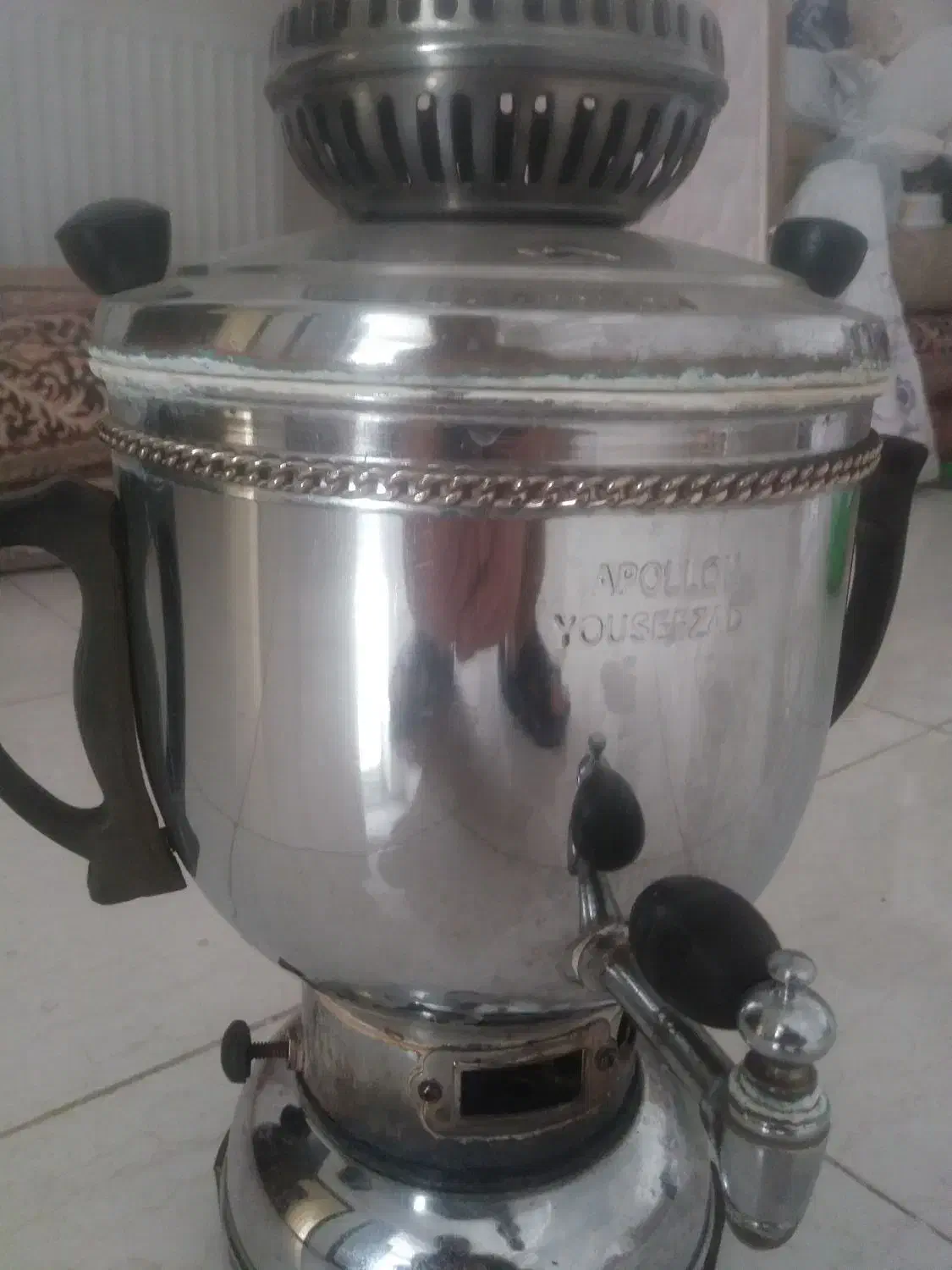 سماور گازی اپولون|سماور، چای‌ساز، قهوه‌ساز|محلات, |دیوار