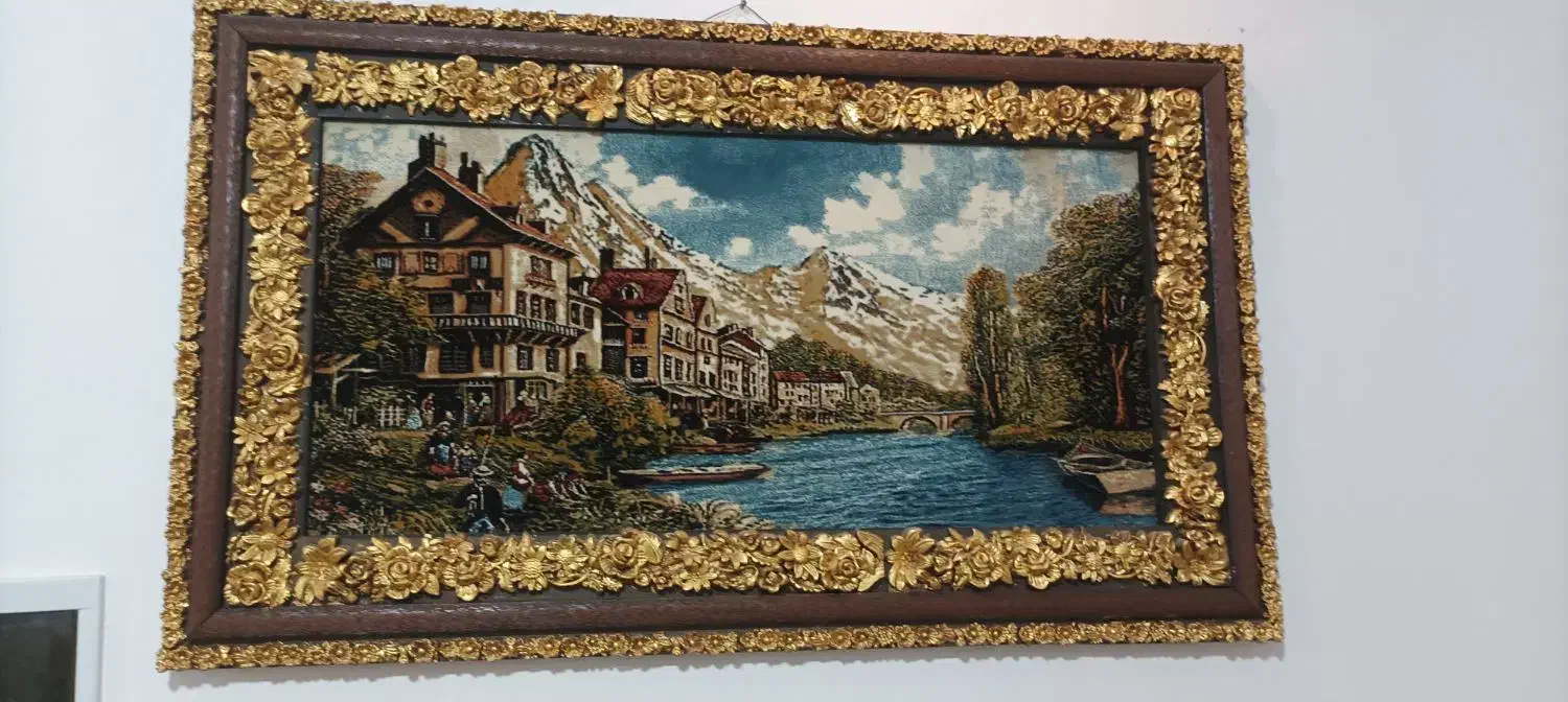 تابلو فرش منظره|تابلو فرش|اسلام‌شهر, شهرک مفیدی|دیوار