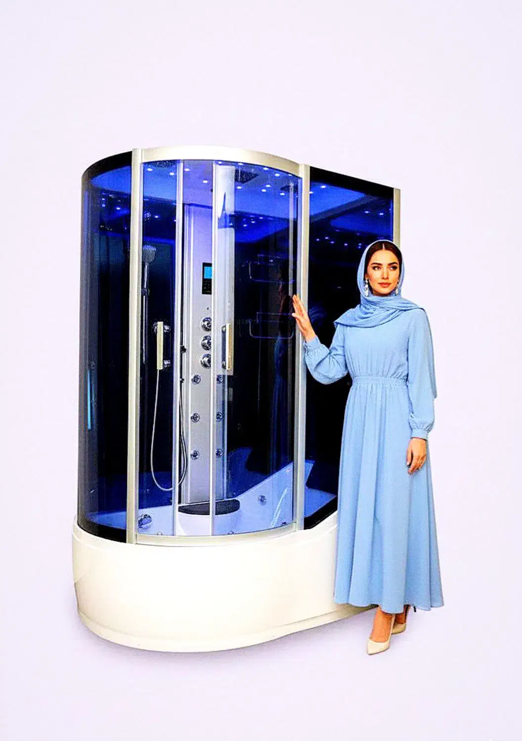 کابین دوش مخصوص سرمای بیستون جکوزی سونا بخار خشک|لوازم حمام|کرمانشاه, |دیوار