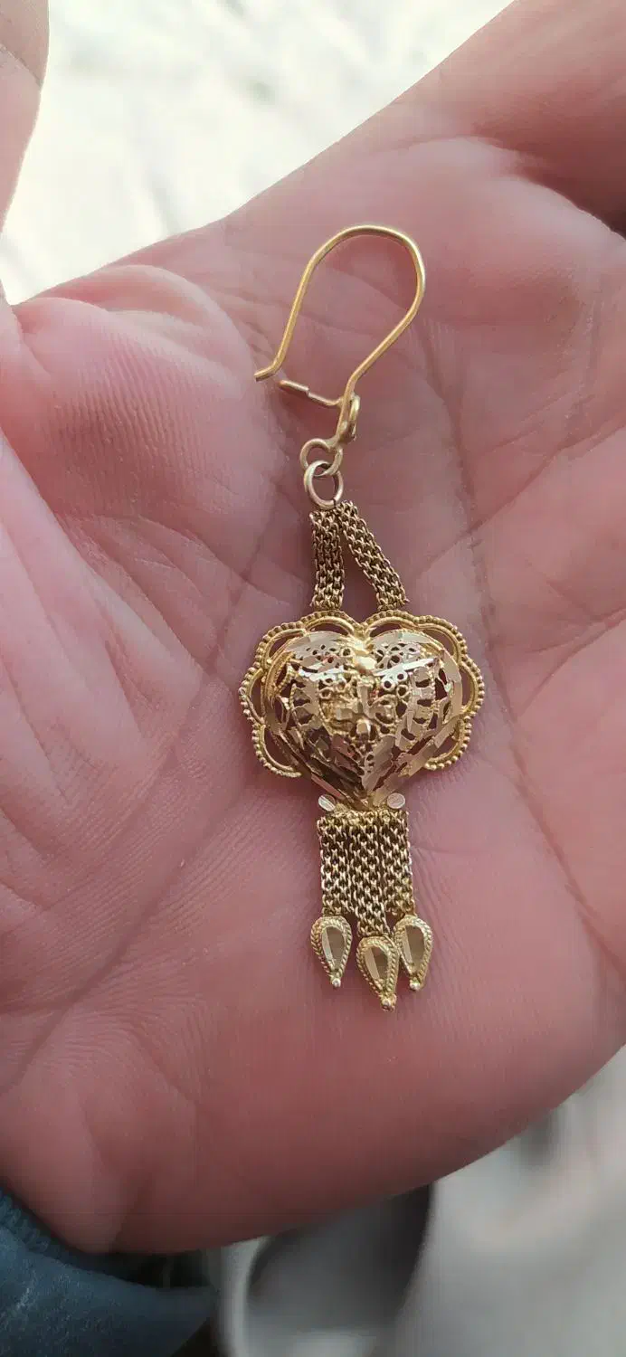 گم شده  گوشواره طلا|جواهرات|مریوان, |دیوار