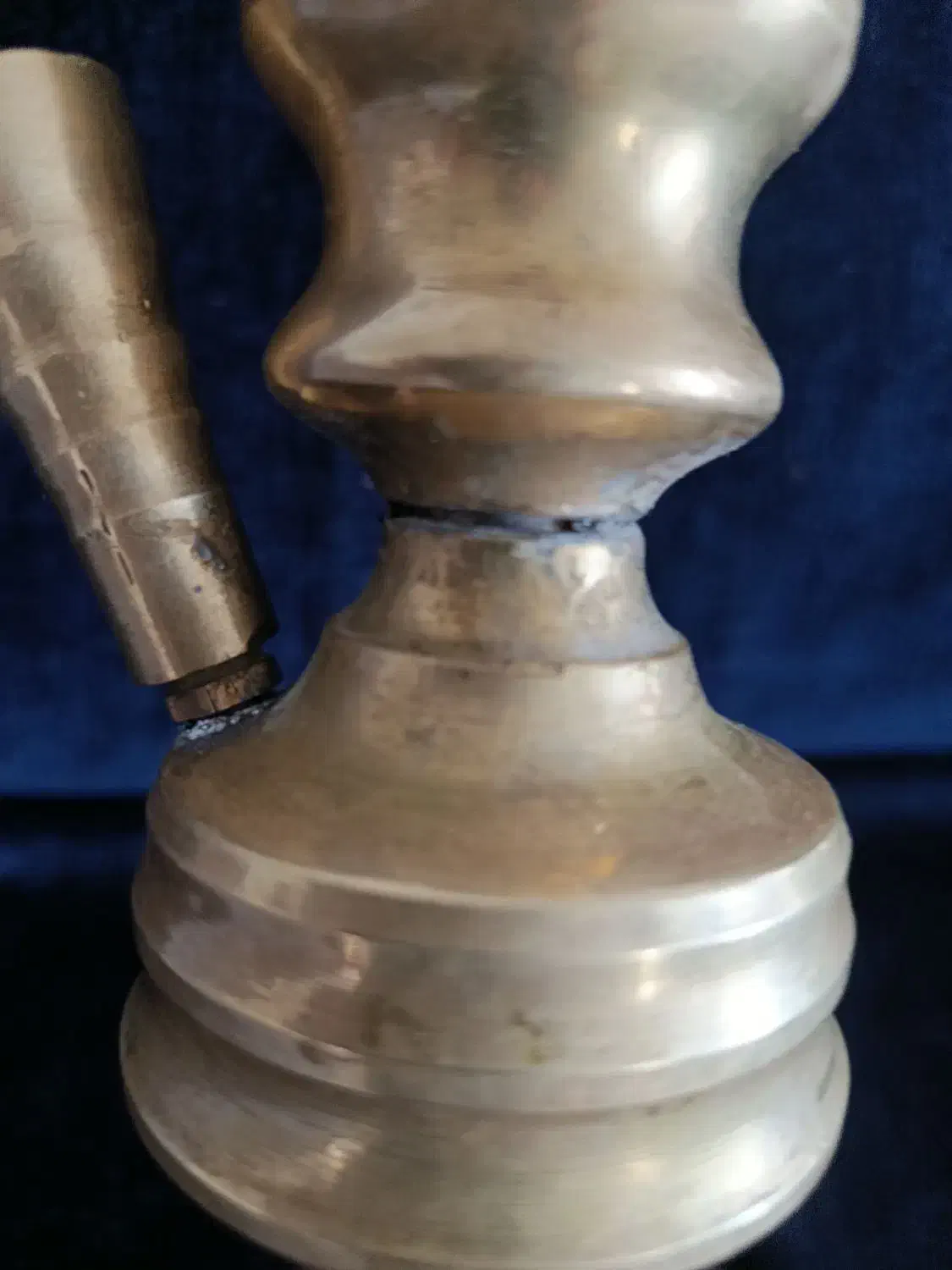 قیلون برنجی|صنایع دستی و سایر لوازم تزئینی|شیروان (لرستان), |دیوار