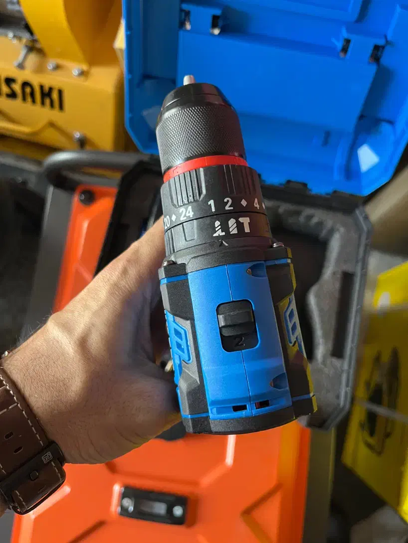 دریل شارژی براشلس ویوارکس ۱۶ ولت چکشی با گارانتی|ابزارآلات|زنجان, |دیوار