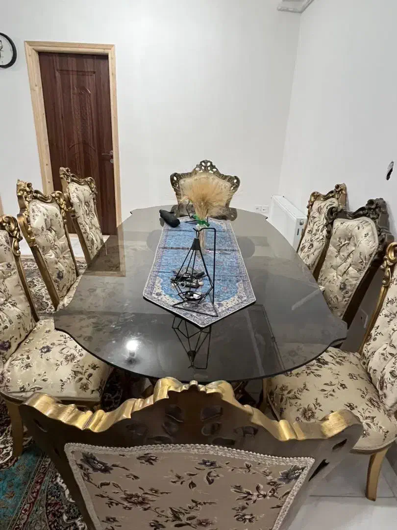 مبل سلطنتی با ناهارخوری چوب راش|مبلمان خانگی و میز عسلی|مینودشت, |دیوار