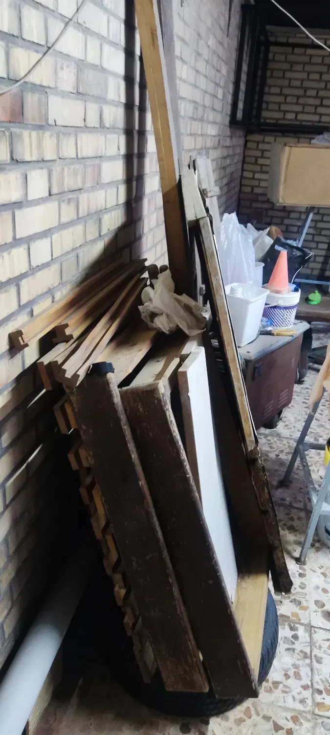 تخت کودک چوبی|تخت و سرویس خواب|شوش, |دیوار