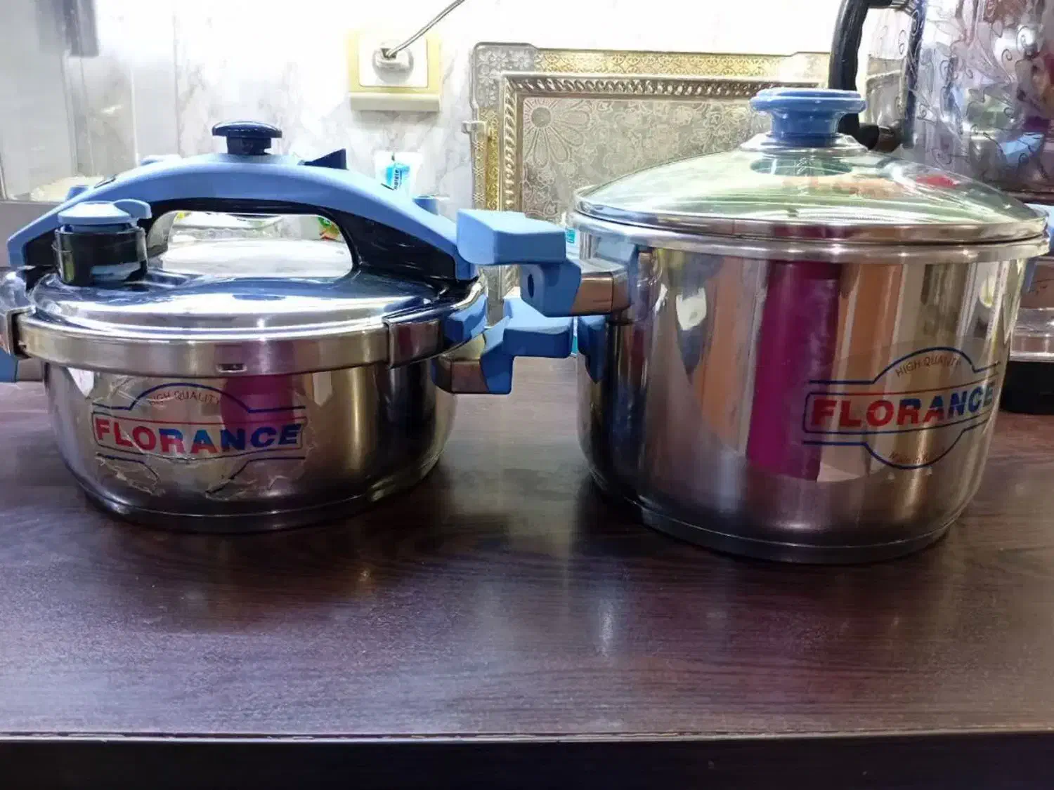 زودپز دو قلو مارک فلورانس  کره ورق بزنید|ظروف پخت‌وپز|تهران, جمهوری|دیوار