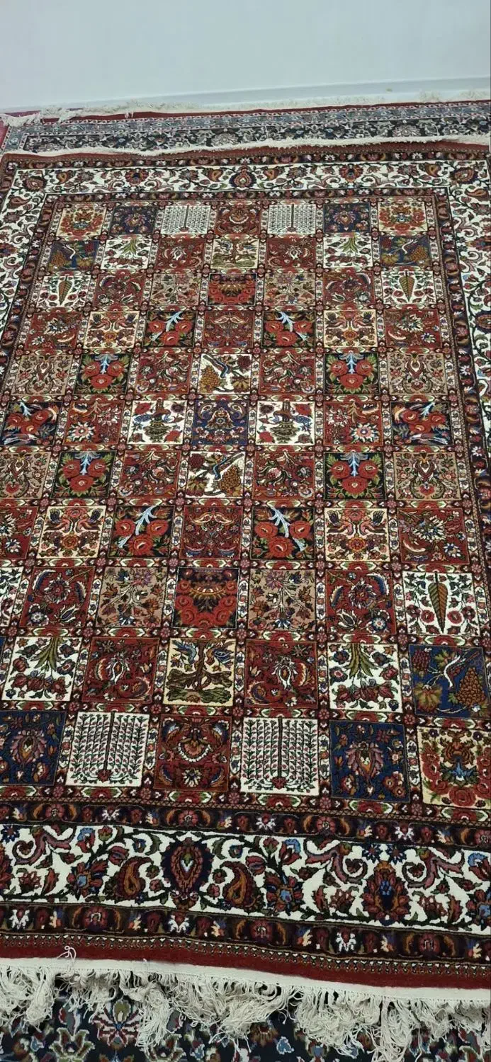 قالی دستبافت|فرش|لاران, |دیوار