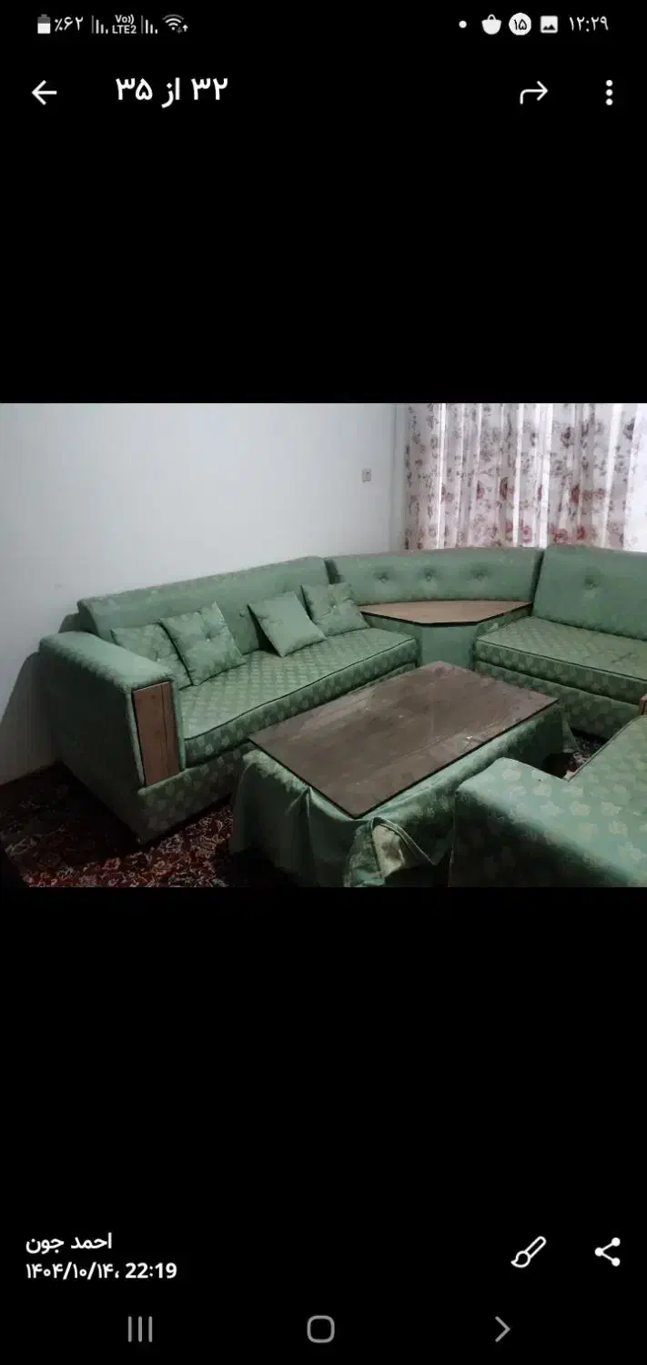 مبل راحتی ۷نفره ومیز|مبلمان خانگی و میز عسلی|سبزوار, توحیدشهر|دیوار