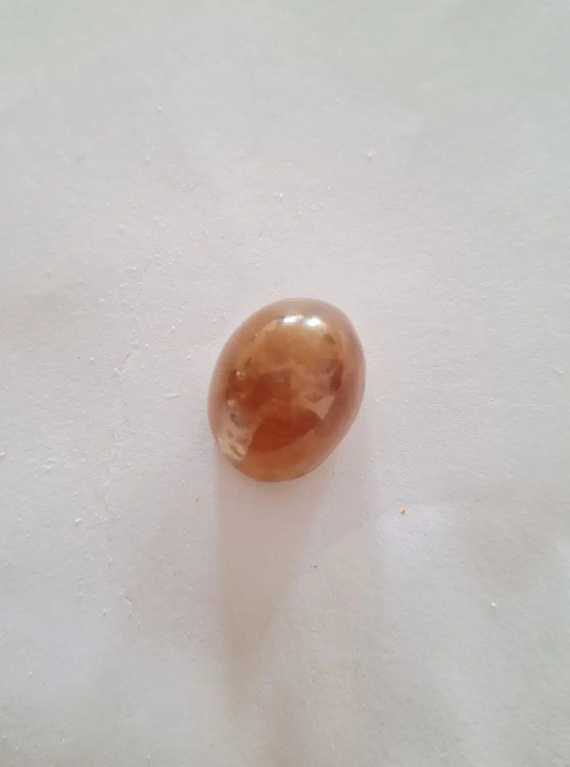 سنگ نگین انگشتر عقیق قهوه ای تراش دامله|جواهرات|فیروزآباد (فارس), |دیوار