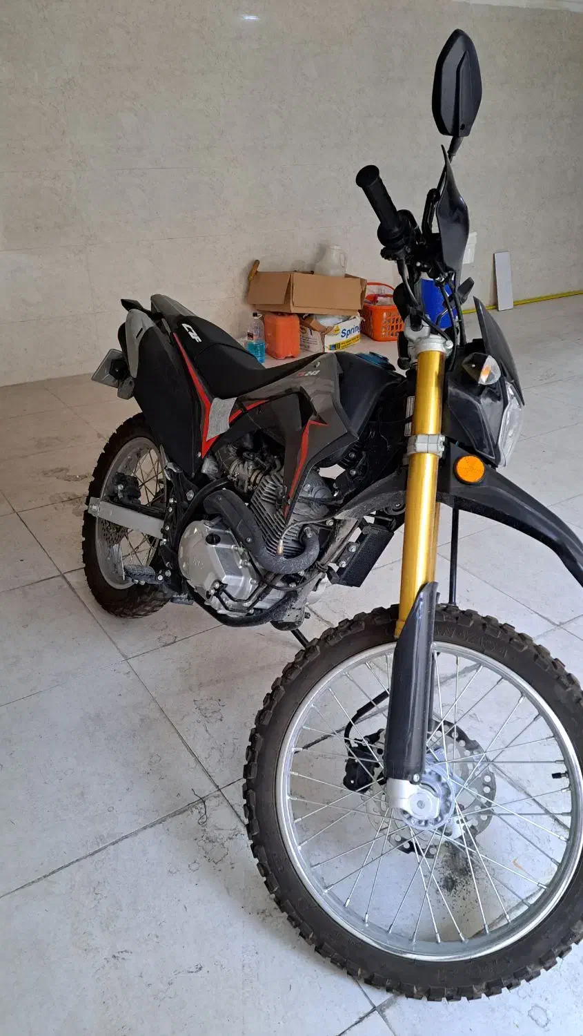 فروش موتور۲۵۰ طرح Crf تمیز درحد|موتورسیکلت|برازجان, |دیوار