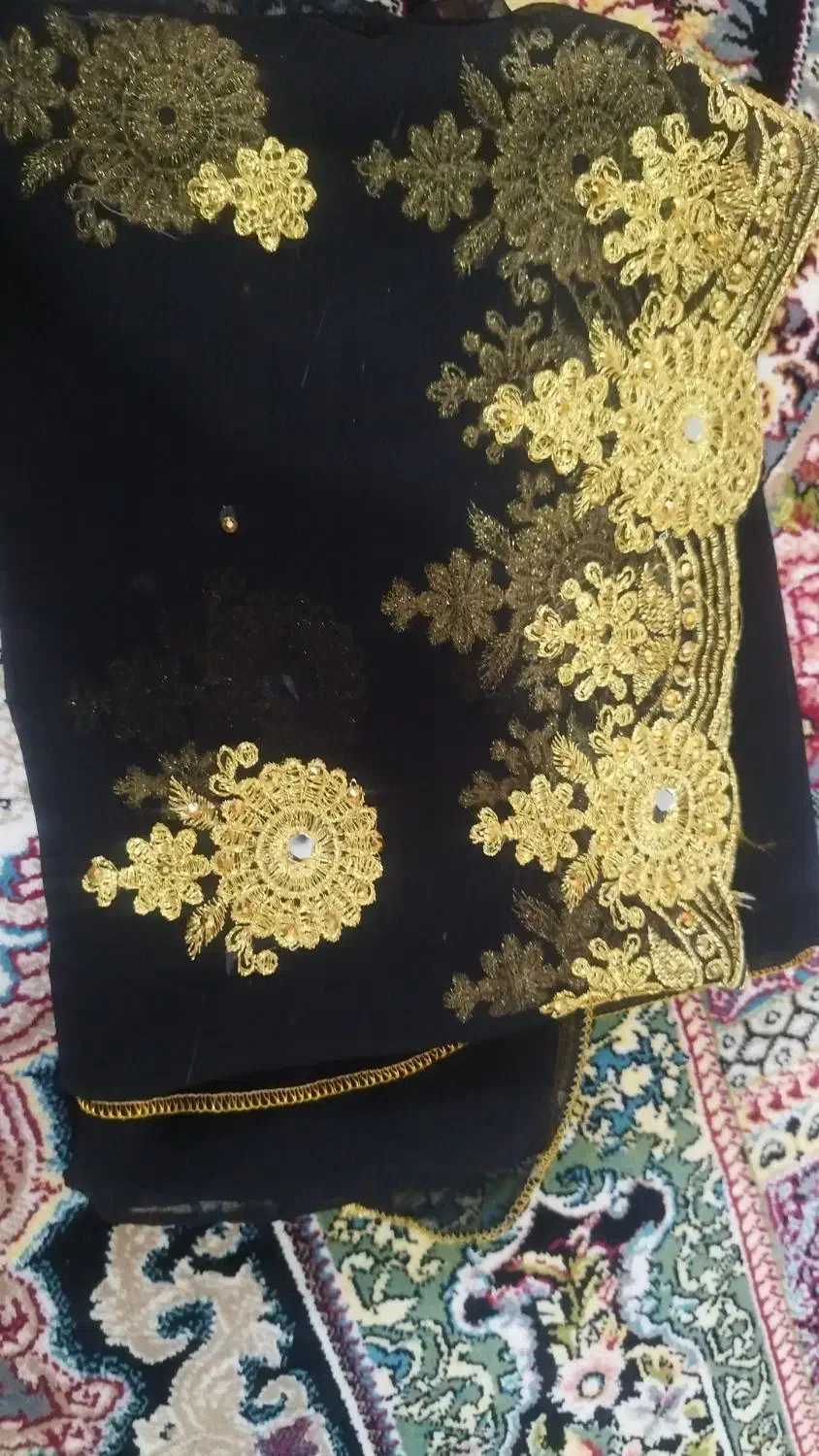 شال و شلوار سنتی زنانه با طرحهای متنوع|لباس|کیش, |دیوار